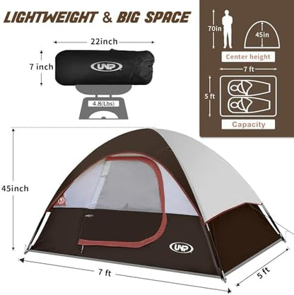 Camping Tent 2-4 Person Dome Tents