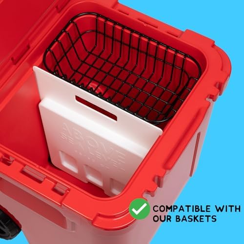 Above Sea Level Ice Pack Divider Compatible with YETI Coolers - Choose Your Size (Tundra Haul, 35/45, 65, Roadie 32, 48/60) - Freeable Cooler Insert for Tundra and Roadie Ice Chests