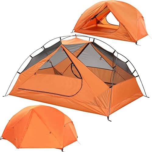 Clostnature 1/2 Person Lightweight Backpacking Tent Large Headroom Space