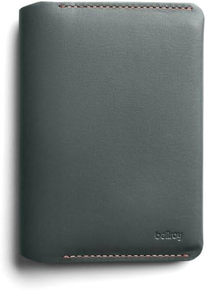 Bellroy Passport Cover (slimline travel wallet/pouch with card slots and space for cash plus travel documents) - Everglade