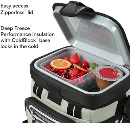 Titan Zipperless HardBody Cooler, Keeps Ice 2 Days