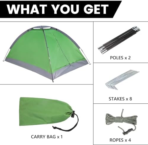 Treefox Camping Tent for 2 Person Lightweight Tent Outdoor Tent