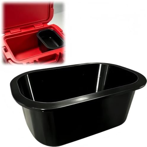 Cooler Tray Insert Compatible with Yeti Roadie 15, Removable Divider Storage Rack, Food & Drink Organizer Accessory, Elevated Dry Storage Tray