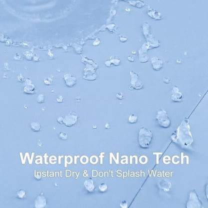 LEAGERA Mini Umbrella - Compact, Waterproof Travel Umbrella for Light Rain, Suitable for Women's Purse and Pocket