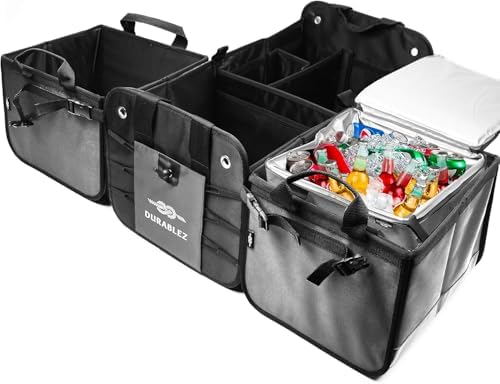 Thermal Grocery Carrier, Leak-Resistant Food Storage for Car Travel, Fits Organizer ModulesI