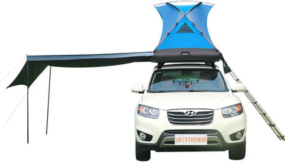 2 Person Inflatable Car Rooftop Tent Easy Set-up Large Outdoor Glamping Camping Tent for SUV,Truck and Universal Auto Self-Driving Touring