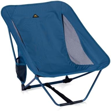 iClimb Low Ultralight Compact Folding Chair (Blue)