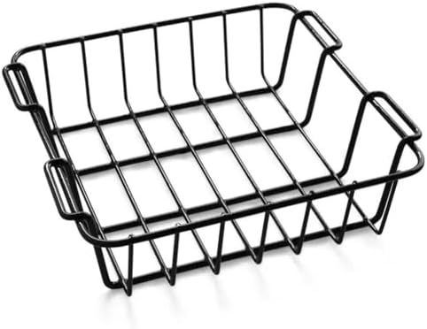 Steel Mesh Storage Basket 35/45/50 QT Cooler, Rustproof Food Organizer Bin Camping Fishing RV, Keeps Items and Separated