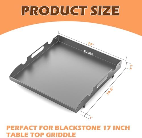 17" Griddle Top Replacement for Blackstone 17 Inch 1819 1832 Flat Top