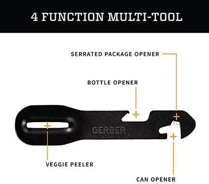 Gerber ComplEAT Camping Cutlery Utensils Set, Spoon, Fork, Burnt Bronze