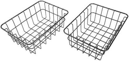 Cooler Basket for 32 Qt Ultra-Light Coolers, Metal Wire Dry Goods Tray for Camping, Outdoor Cooking and Tailgate Parties(2pcs)