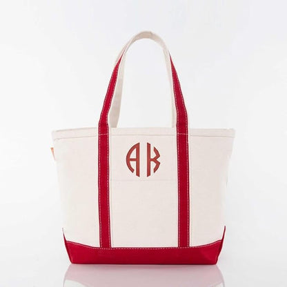 CB STATION Medium Classic Canvas Tote Bag - Image 6