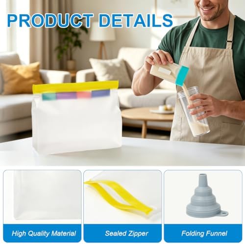 Supplement Powder Organizer,2 Pack