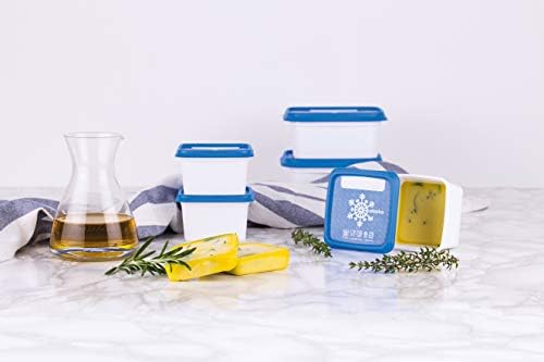 Amuse- Stackable and Unbreakable Alaska Commercial Grade Food Container set with Lid- Made in Europe (Set of 3-67 oz. each)