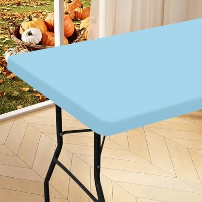 homing Rectangle Table Cloth Cover 6 Foot Elastic Fitted Tablecloth
