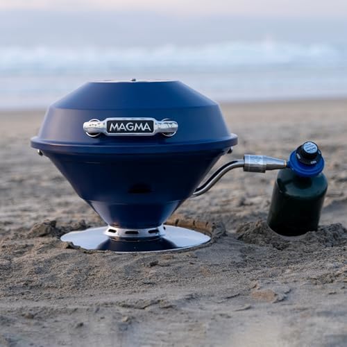 Magma C10-105-MB Blue Beach Fire Gas Grill | Portable Stainless Steel