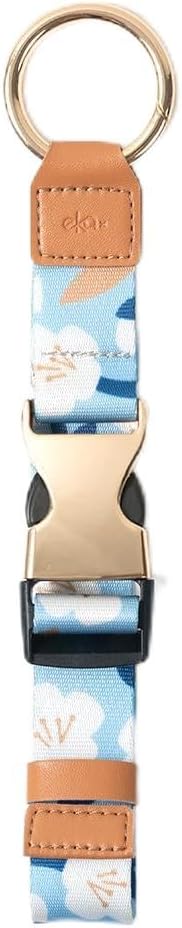 Travel Carry Strap with Ring Hooks, Buckle, Add-a-Bag Luggage Strap, Adjustable Bag Holder, Travel Clip for Carry-on Bags