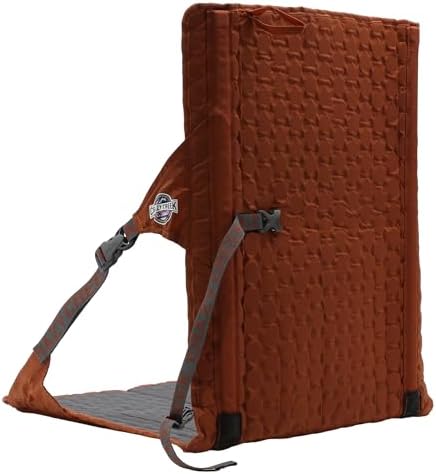 Crazy Creek HEX 2.0 LongBack Chair for Backpacking, Camping and Stadium Use, Extra Width & Back Height for Comfort, 250 LBS Weight Capacity, Adjustable Straps w/Rock Lockster (R) Buckles