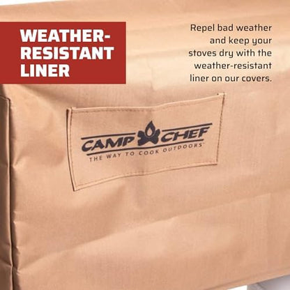 Camp Chef Patio Cover for 2-Burner Stoves, Beige