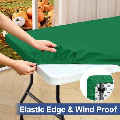 homing Rectangle Table Cloth Cover 8 Foot Elastic Fitted Tablecloth