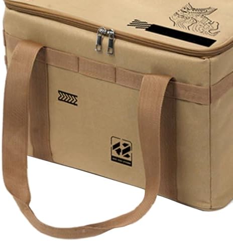 42L Camping Cooler Bag Khaki