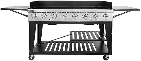 Royal Gourmet 8-Burner Gas Grill, 104,000 BTUs Liquid Propane Grill