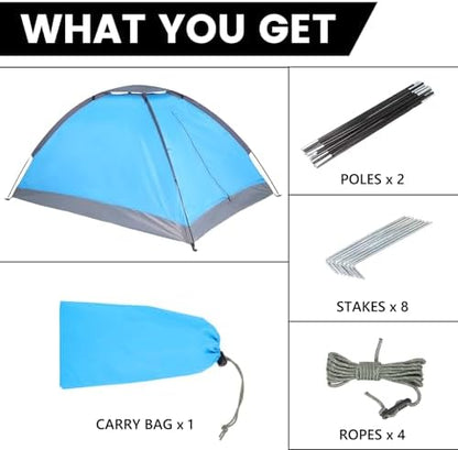 Treefox Camping Tent for 2 Person Lightweight Tent Outdoor Tent