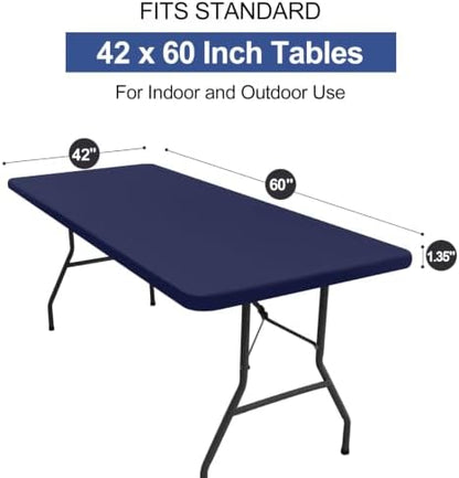 homing Rectangle Table Cloth Cover 5 Foot Elastic Fitted Tablecloth