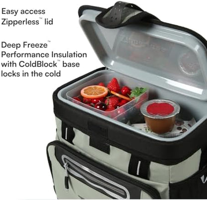Titan Zipperless HardBody Cooler, Keeps Ice 2 Days