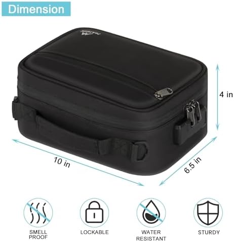MATEIN Smell Proof Bag, Odor Proof Bags, Stash Box Container