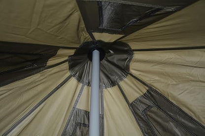Pop Up Yurt Cabin Tent Waterproof Large Family 4-8 Person Easy Set