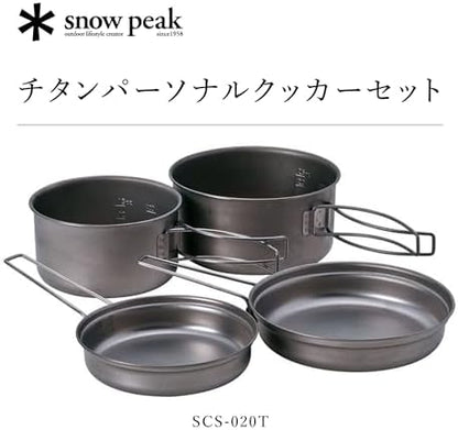 Snow Peak Camping Cookware & Kettle for Backpacking, Hiking & Outdoor Cooking