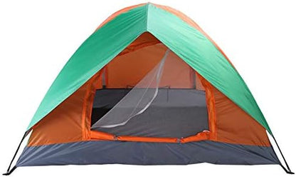 2 Person Tent - Dome Tents for Camping, Waterproof Windproof Backpacking Tent, Easy Set up Small Lightweight Tents, for Hiking Beach Outdoor with 2 Mesh Windows