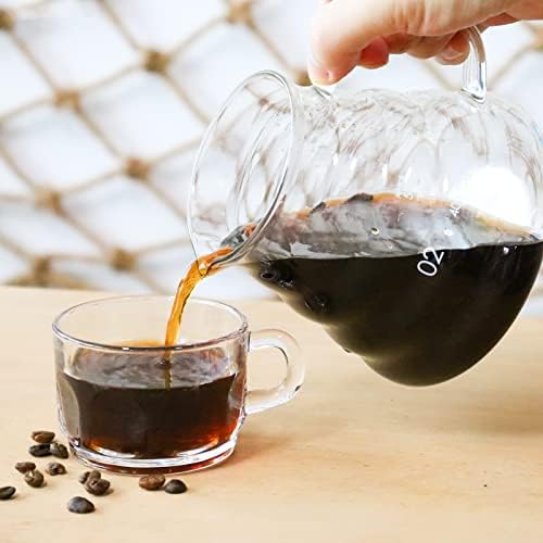 SOTECH Pour Over Coffee Maker Set includes a manual grinder, a hand brewing pot, a drip pot, a glass pot, filter paper, and a portable travel bag, suitable for outdoor camping.