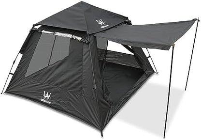 Camping Tent with Instant Setup, Waterproof Tent, 1-2 Person Easy Quick Setup Dome Family Tents for Camping
