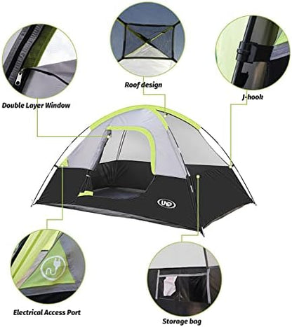 Camping Tent 2-4 Person Dome Tents