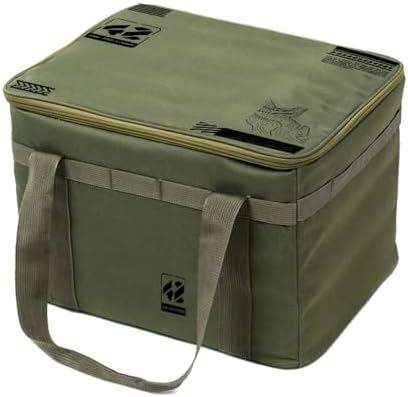30/42L Camping Storage Bag Insulated Gear Organizer Foldable Storage Box
