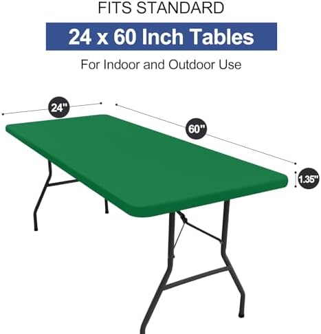 homing Rectangle Table Cloth Cover 5 Foot Elastic Fitted Tablecloth