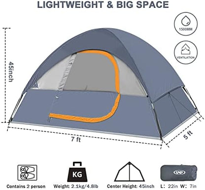 Camping Tent 2-4 Person Dome Tents