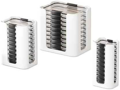 Lid Organizer for Rubbermaid Brilliance Nap-on Lids for 4.7/3.2/1.3/0.5 Cup