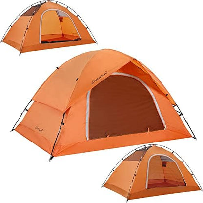Clostnature Waterproof Camping Tent for 2 Person, 4 Person, Easy Setup Tent