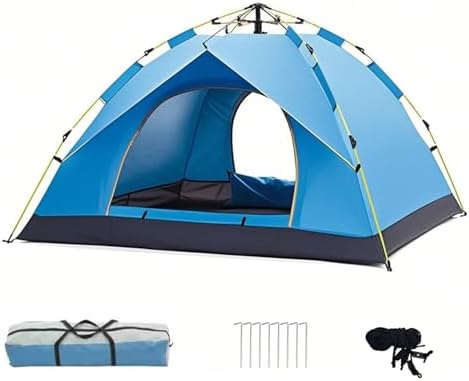 Wind Tour Lightweight Backpacking Camping Tent Waterproof Double Layer Family Tent for Hiking Fishing Outdoor Travel Picnic