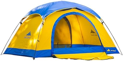 Tulip 2P Backpacking Tent – 3 Season Camping Tent,with Double Door, Waterproof Windproof Lightweight Easy Set Up 3 Season 2 Person Tent Camping, Hiking, Beaches, Picnic, Mountaineering