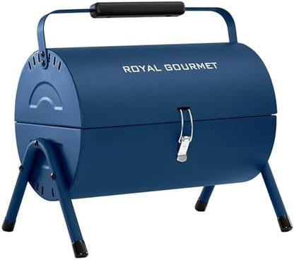 Royal Gourmet CC1015B Portable Charcoal Grill, Lid Latch Buckle, Lid Handle