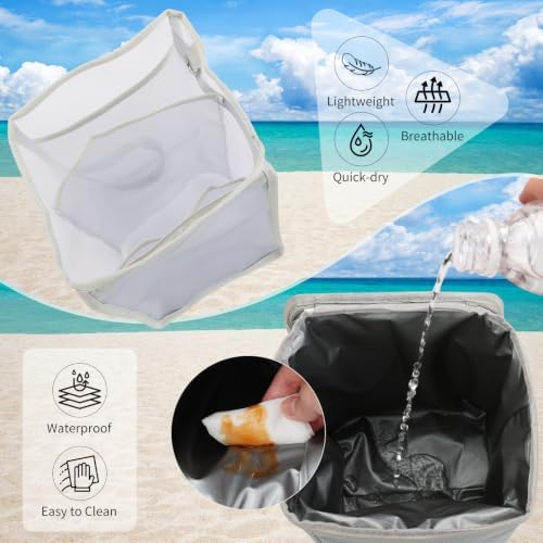 2-in-1 Cooler Organizer Insert Mesh Pouch for Bogg Bag Accessories