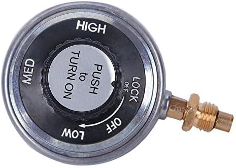 GasSaf Propane Gas Grill Control Valve Table Top Regulator