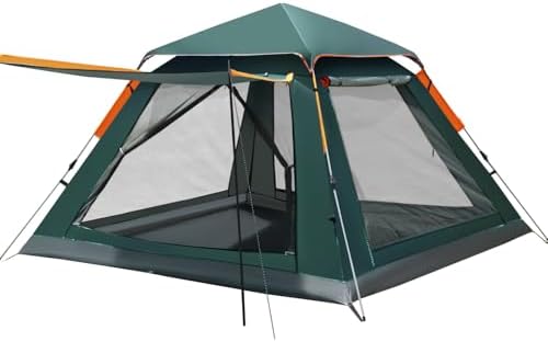 2/4 Person Instant Camping Tent 30s Quick Setup Waterproof Outdoor Tent