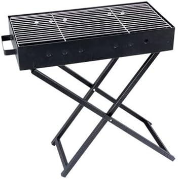 Portable Outdoor Charcoal Grill, 23.6" Camping Barbecue BBQ Grill