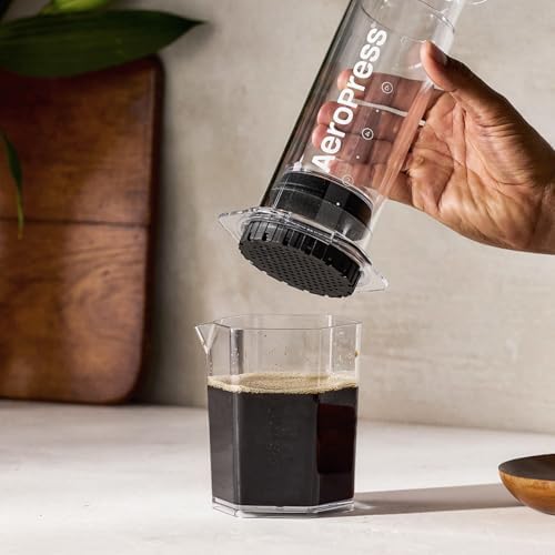 AeroPress Clear XL Coffee Press, French Press, Pour-Over & Espresso Style