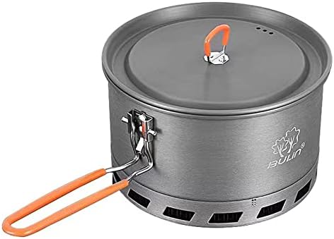 Bulin Camping Pot,2.1L High Efficiency Backpacking Camping Cooking Set